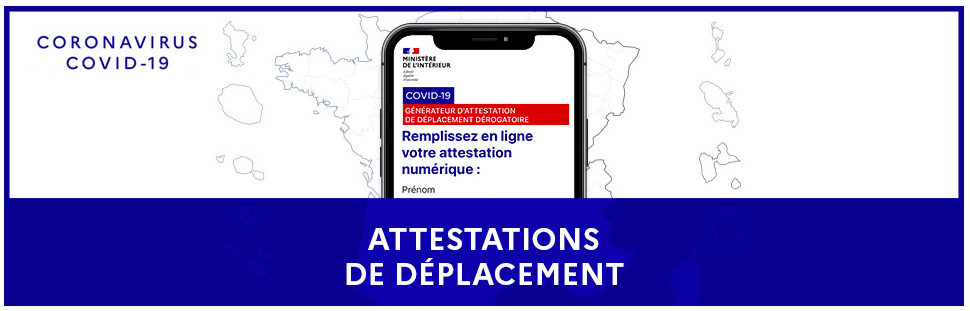 Attestation déplacement établissement scolaire